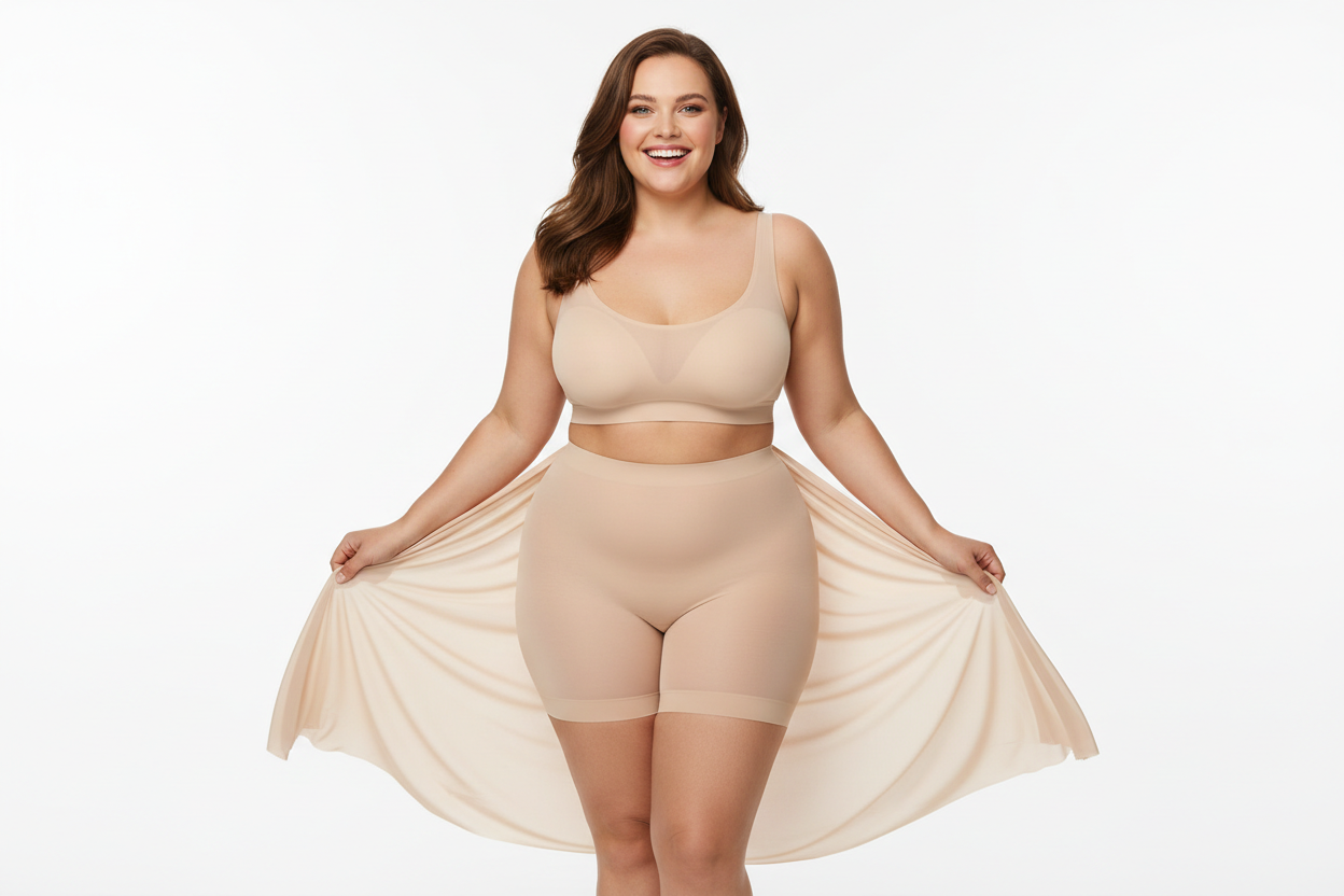 Premium Shapewear Plus Size Model